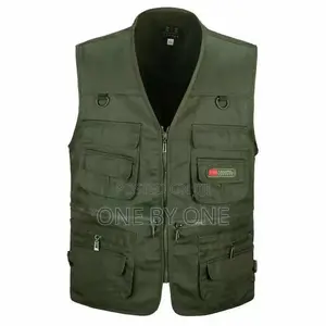Photography Vest With Multi-Pocket Zip for Photography