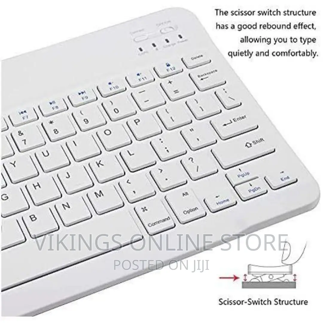 Mini Wireless Keyboard and Mouse Set Rechargeable -