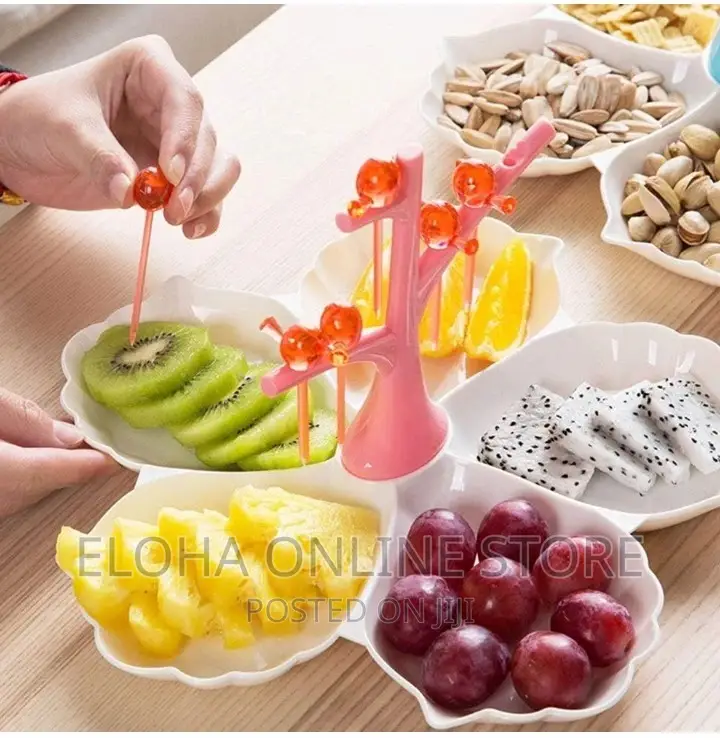 Fruit Forks and Plates