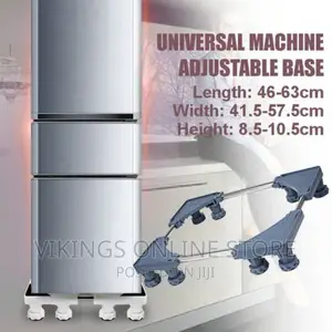 Universal Adjustable Washing Machine Fridge Base Stand
