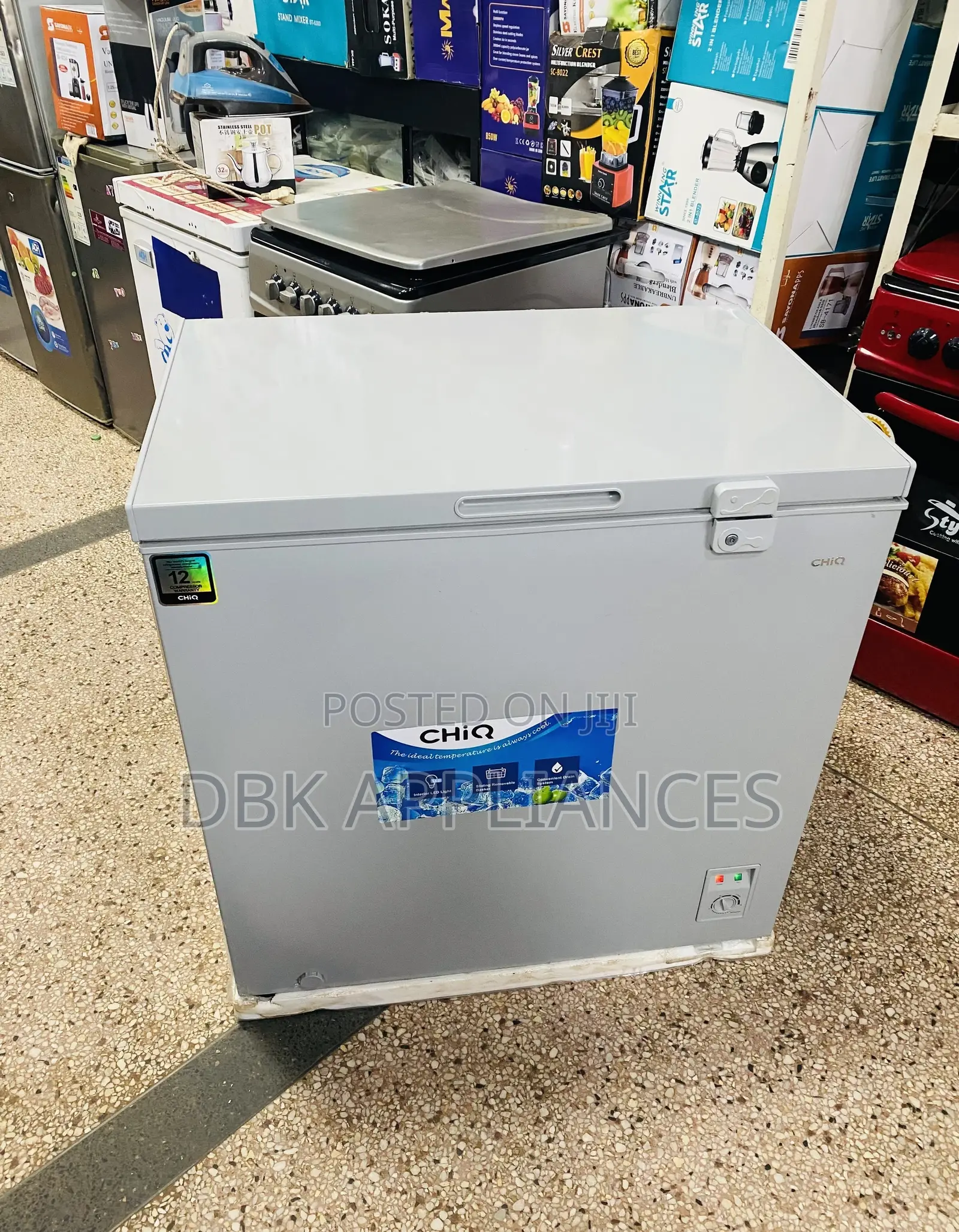 Chiq 260ltr Deep Chest Freezers Available