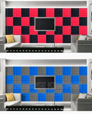 Paired Square Wall Soundproof Ceiling Studio Foam Sponges.