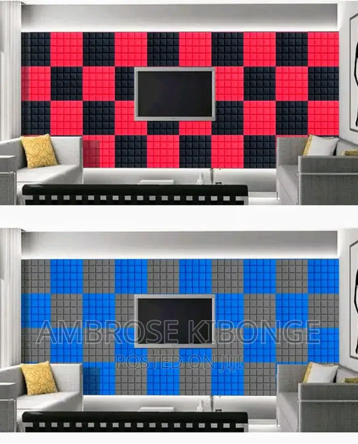 Paired Square Wall Soundproof Ceiling Studio Foam Sponges.