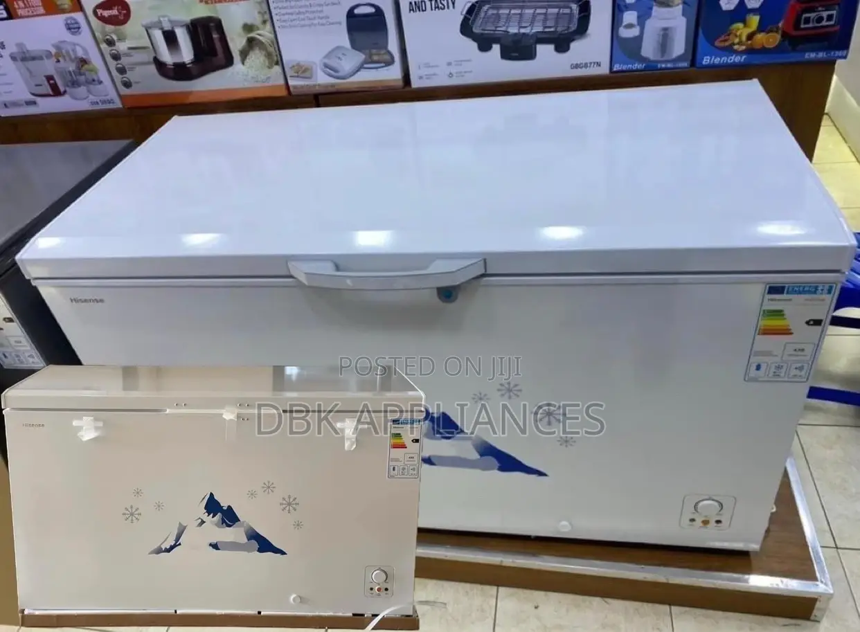 Hisense 550l Deep/Chest Freezers 2yr Warranty