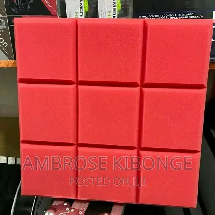 Colorful Paired Square Wall Soundproof Ceiling Studio Sponge