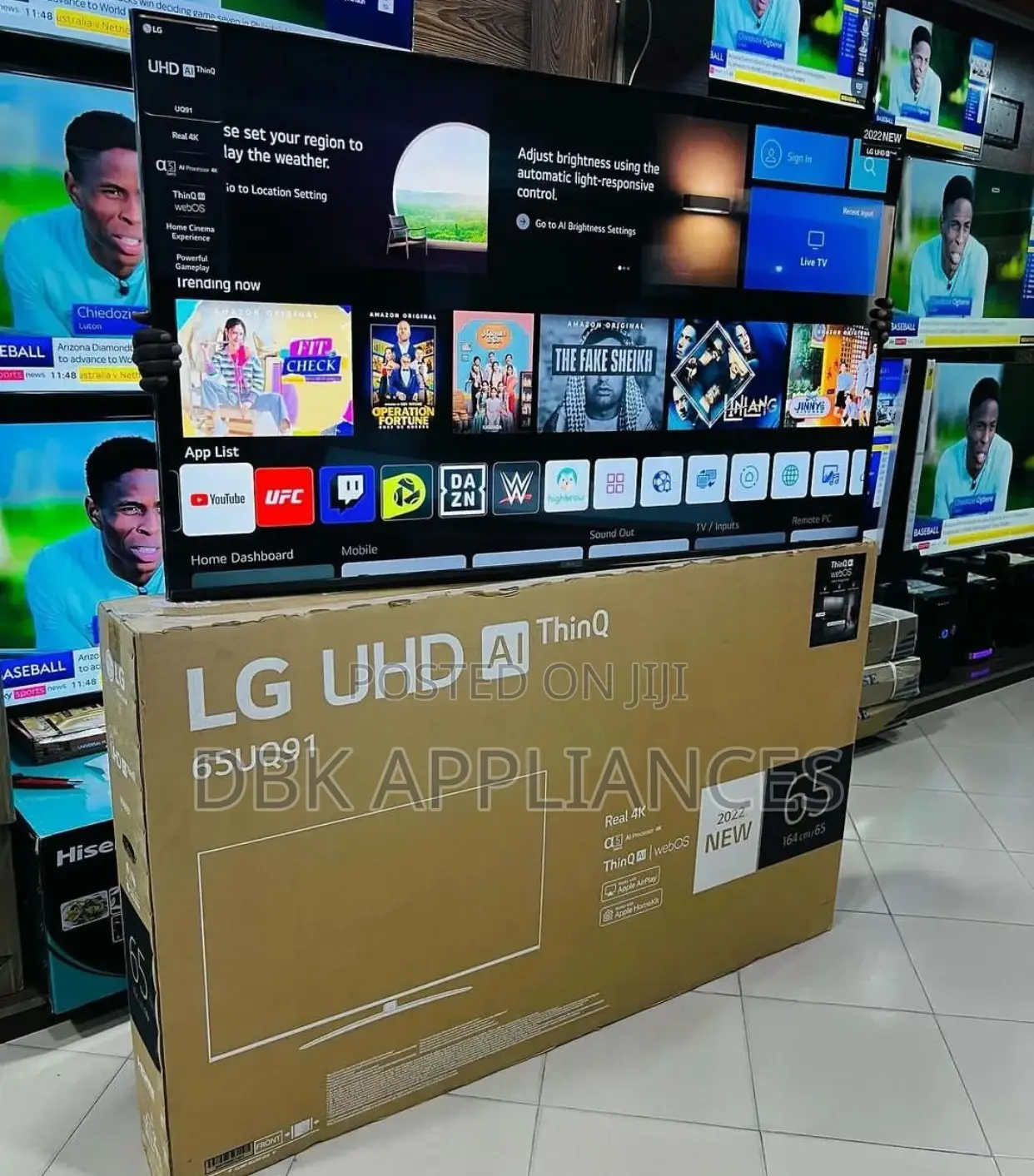 Lg 65’Inch Real Uhd Smart TVS 2yr Warranty