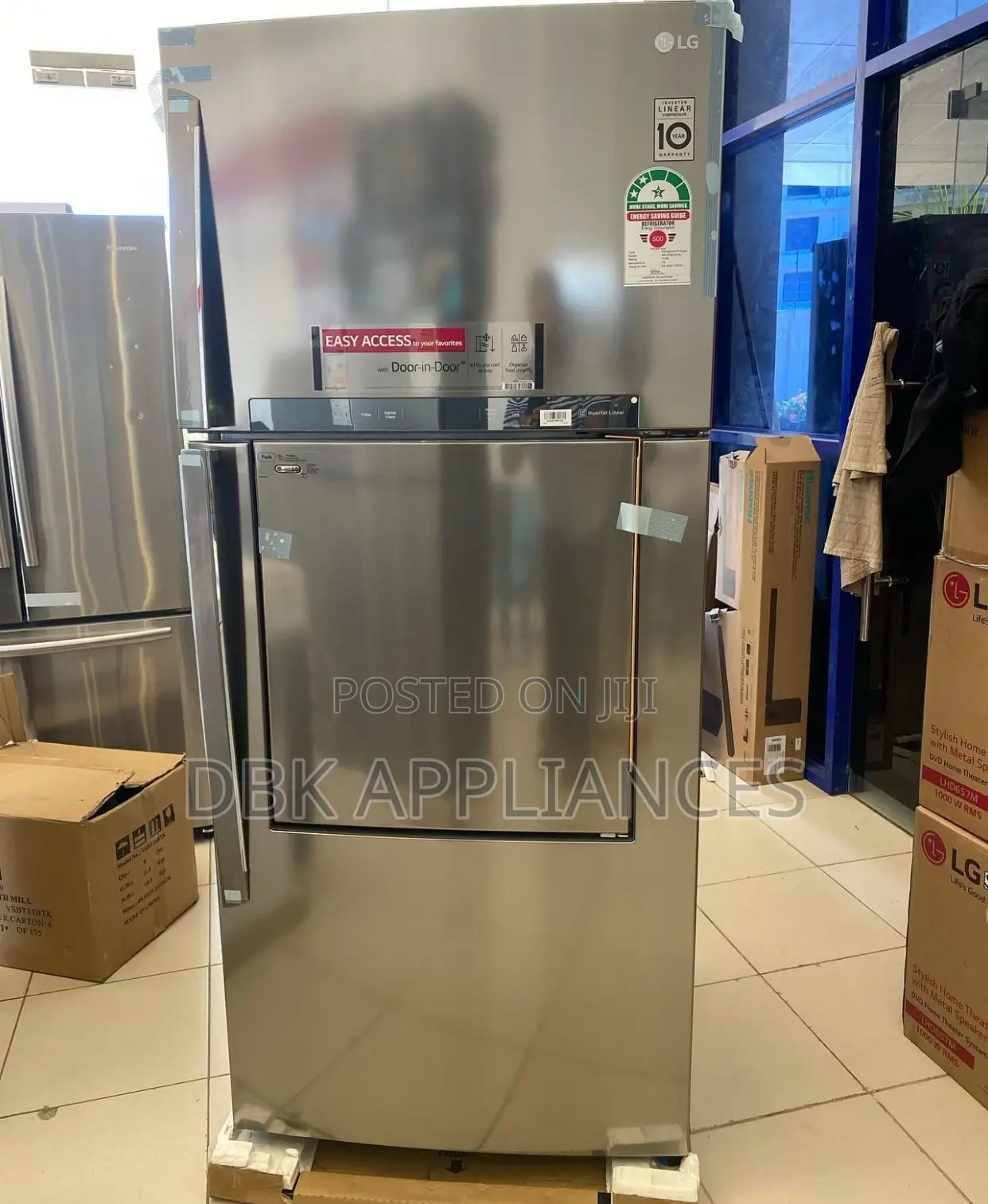 LG 702L Refrigerator With Advanced Cooling 10yr Warranty