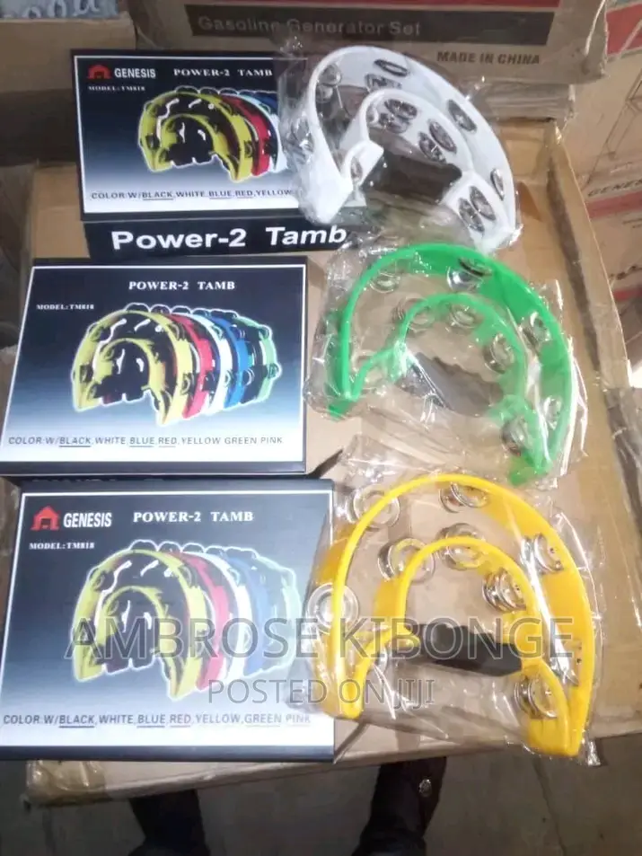 Classic Sound Quality Stainless Steel Tambourines / Shakers.