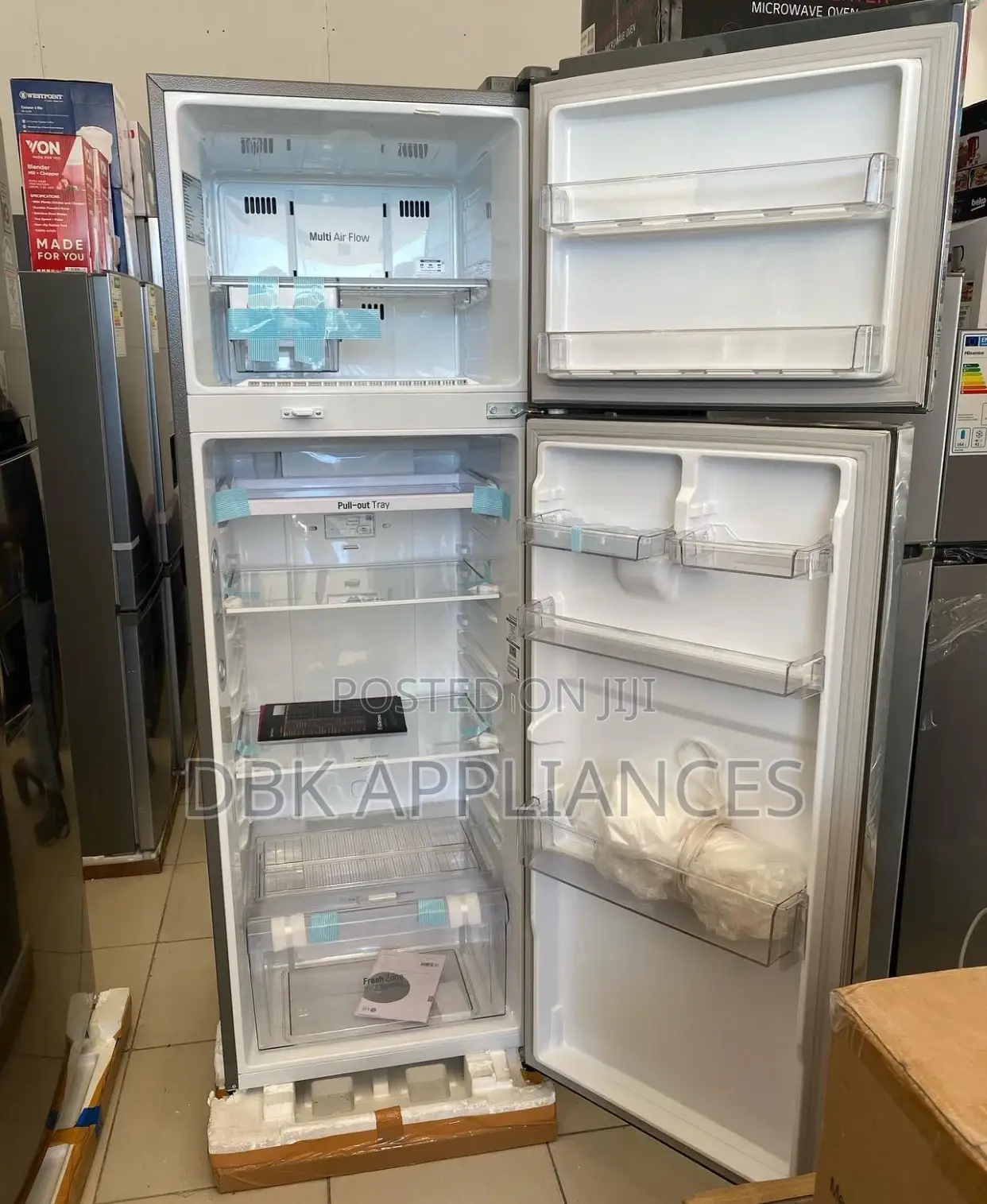 LG 272L Double Door Fridge Smart Inverter 10YR WARRANTY