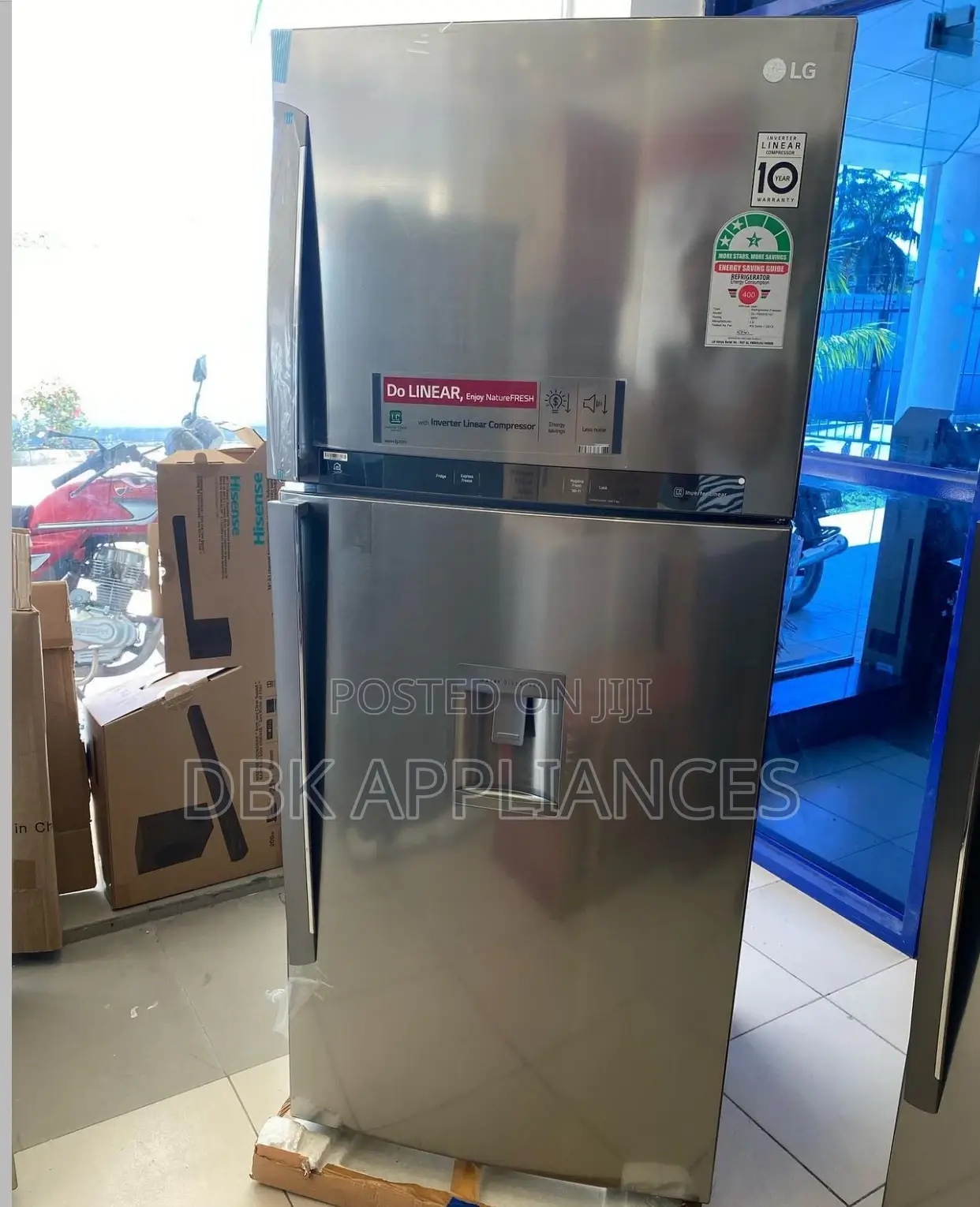 LG 702L Double Door Refrigerators 10yr Warranty
