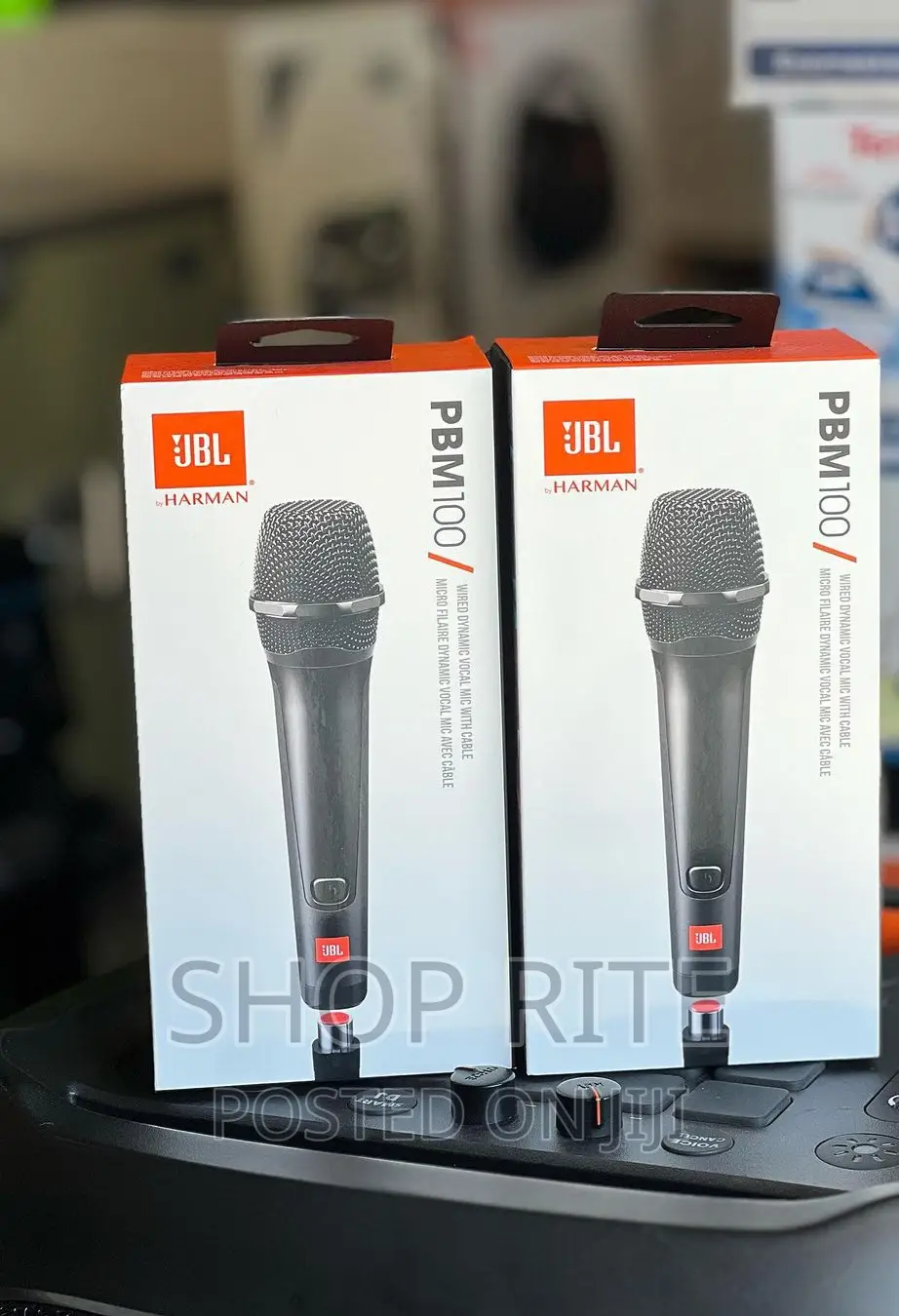 JBL Original Wired Microphone PBM 100 New