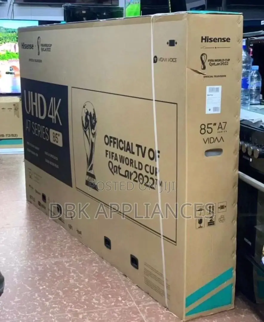 Hisense 85inch Qled Smart TVS Available