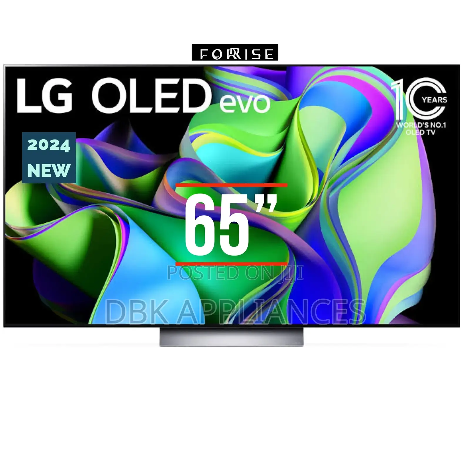 LG 65inch Oled Smart TVS Apple Play Good Colors 2024 Model