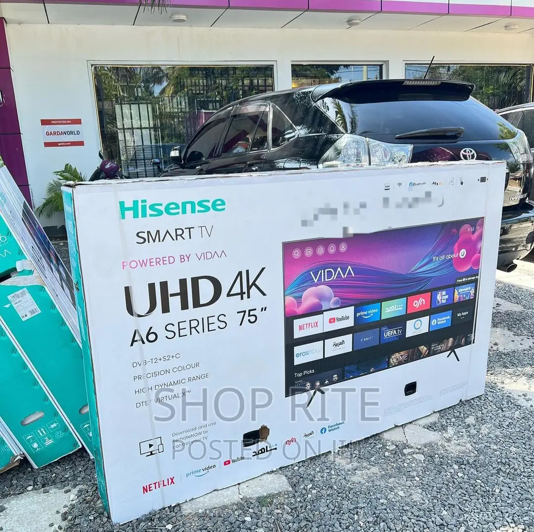Hisense 75inches Smart Uhd TVS