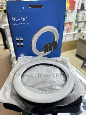 18 Inch LED Ring Light With Tripod and Remote