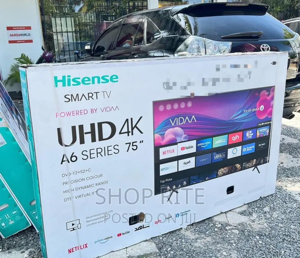 Original Hisense 75inch Smart Uhd TVS