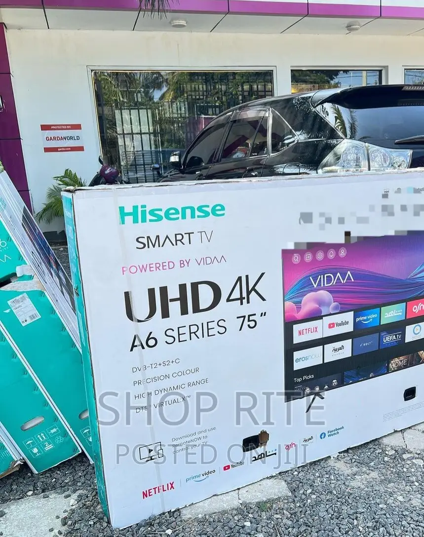 Original Hisense 75inch Smart Uhd TVS