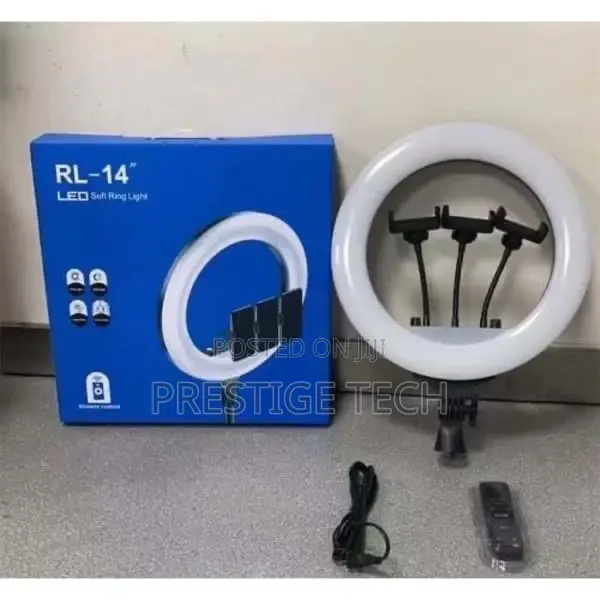 14 Inch Ring Light With Tripod and Remote