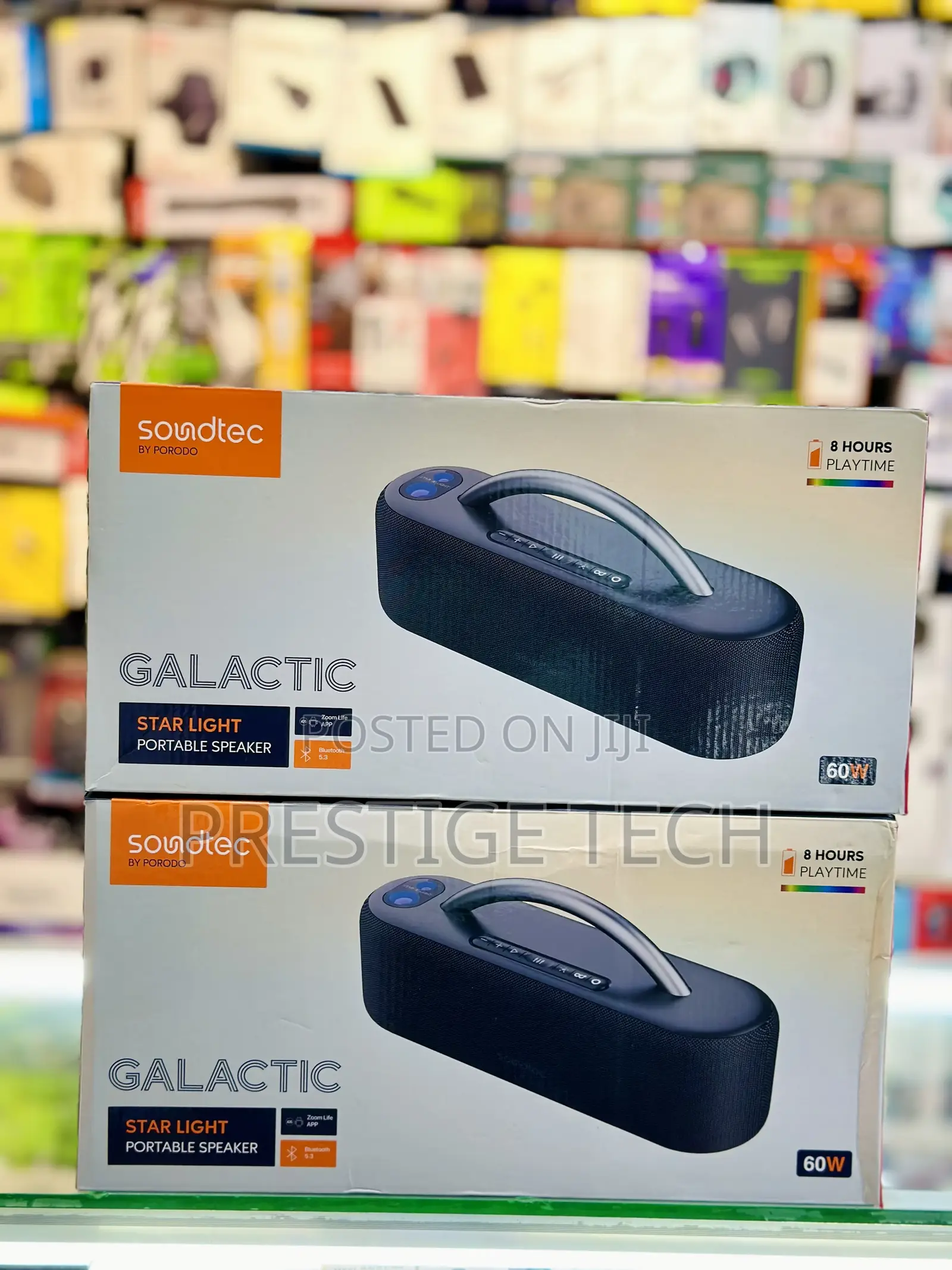 Porodo Soundtec Galactic Wireless Portable Speaker 60W