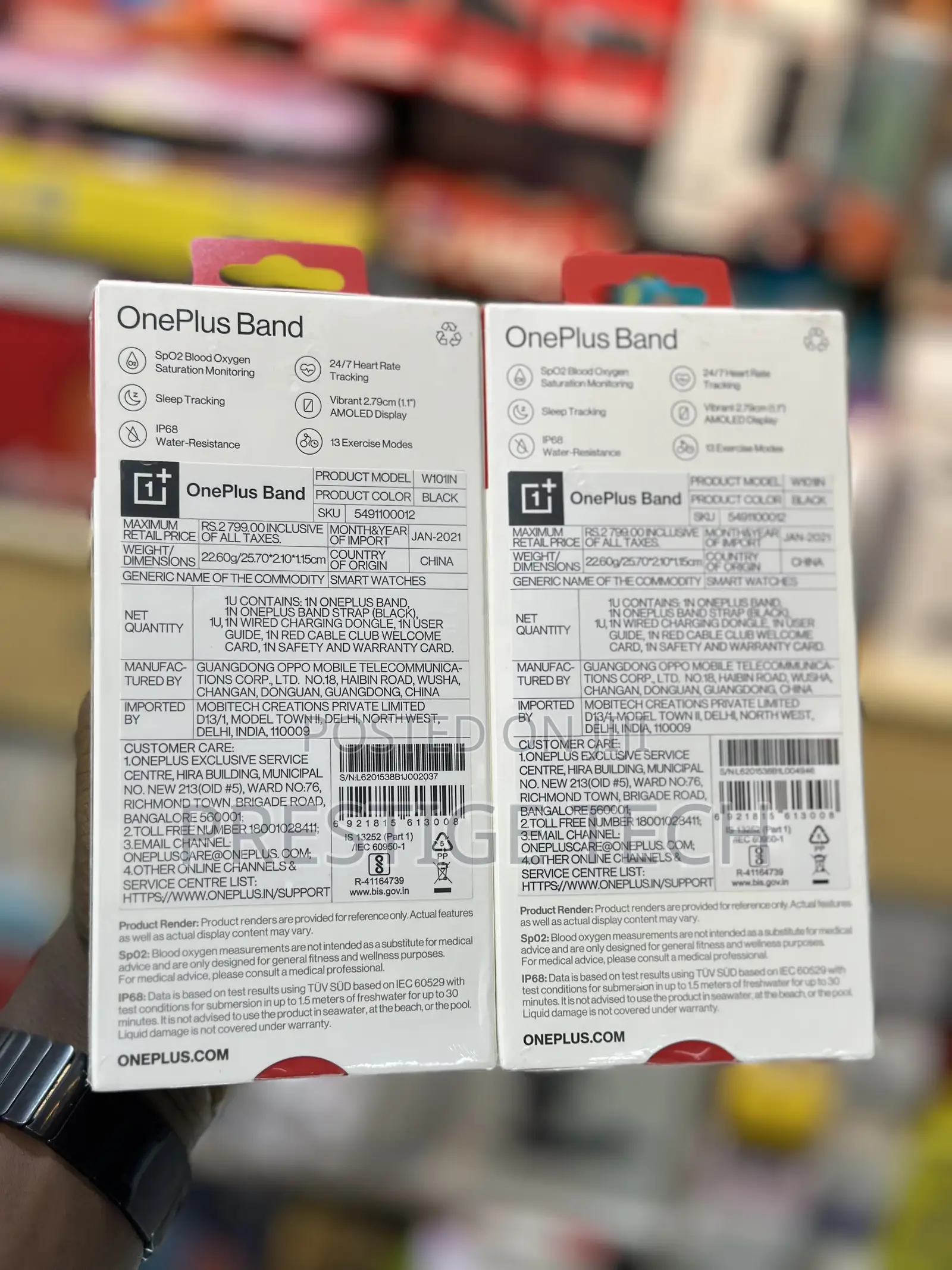 Oneplus Band / Oneplus Fitness Tracker