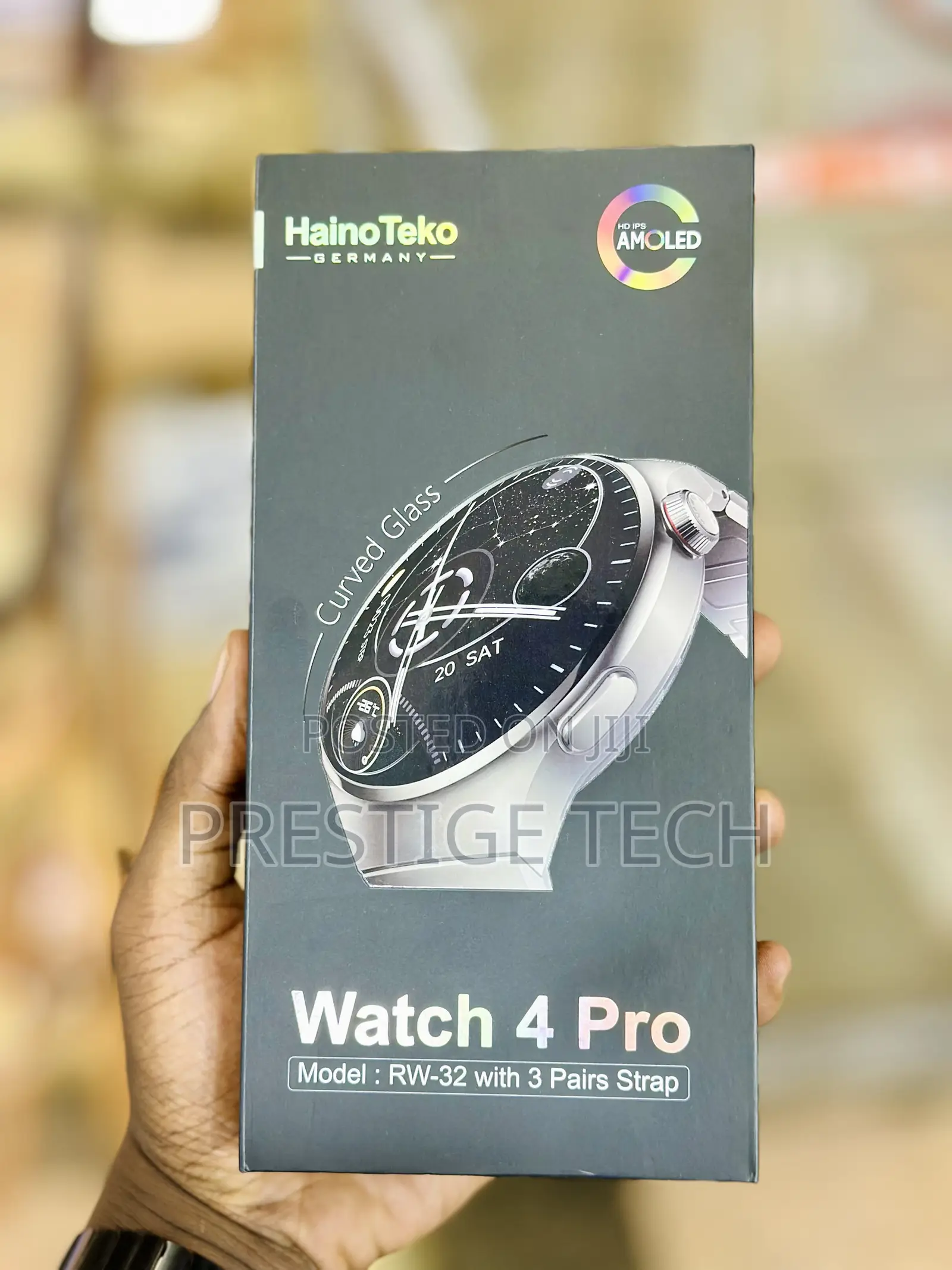 Haino Teko Watch 4 Pro Amoled Smartwatch (Hainoteko Rw32)