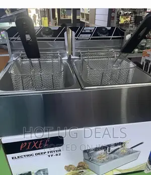 Commercial Deepfryer 12L Silver