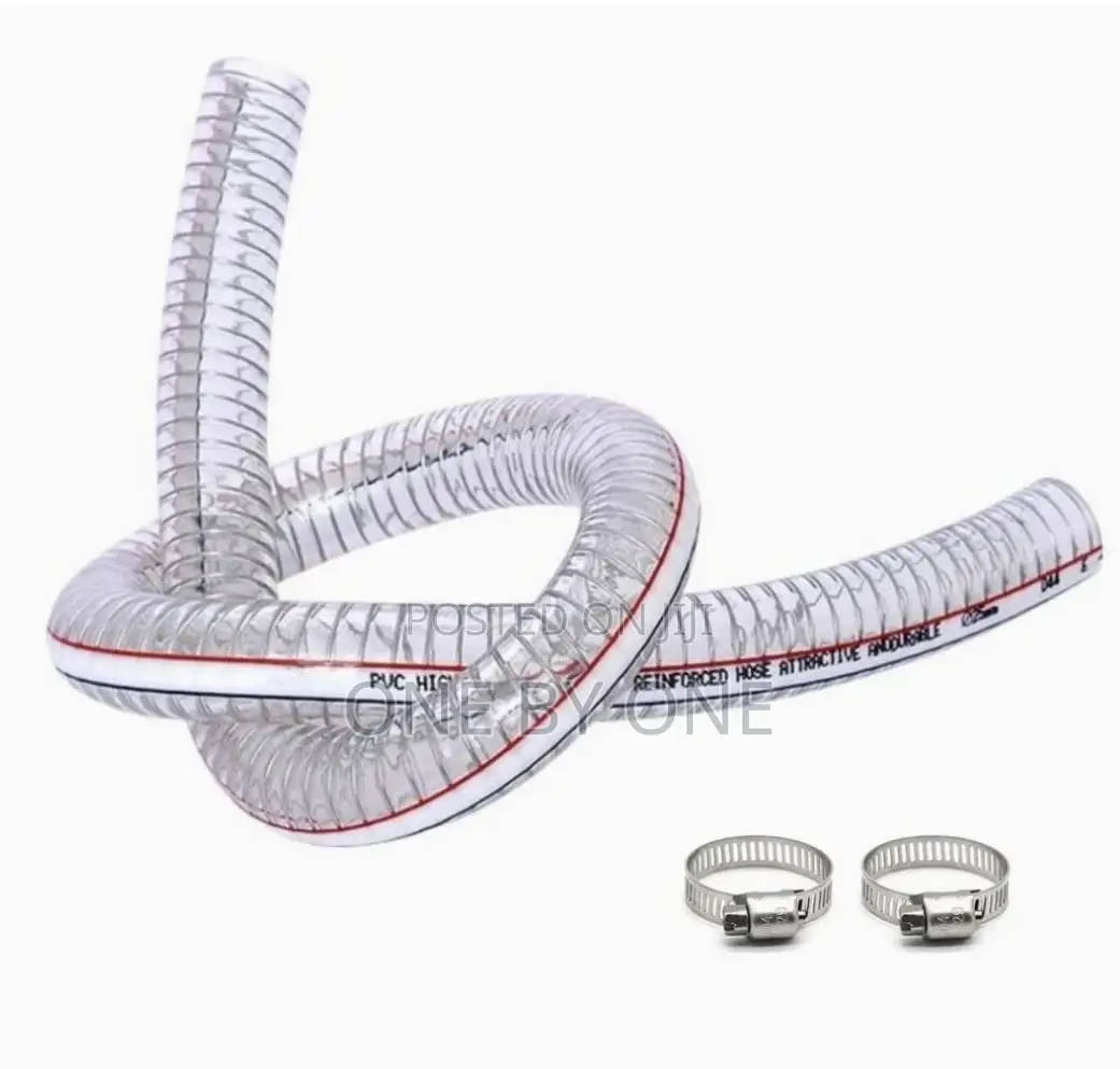 PVC Vinyl Tubing Flexible Hose Pipe 1 Inch for Water Pump