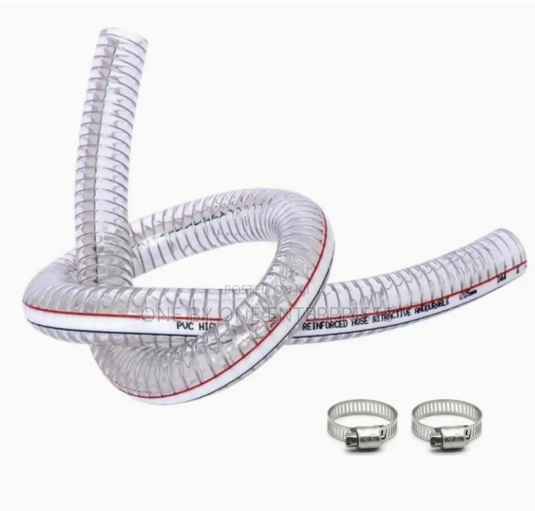 PVC Vinyl Tubing Flexible Hose Pipe 1 Inch for Water Pump