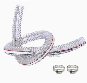 PVC Vinyl Tubing Flexible Hose Pipe 1 Inch for Water Pump
