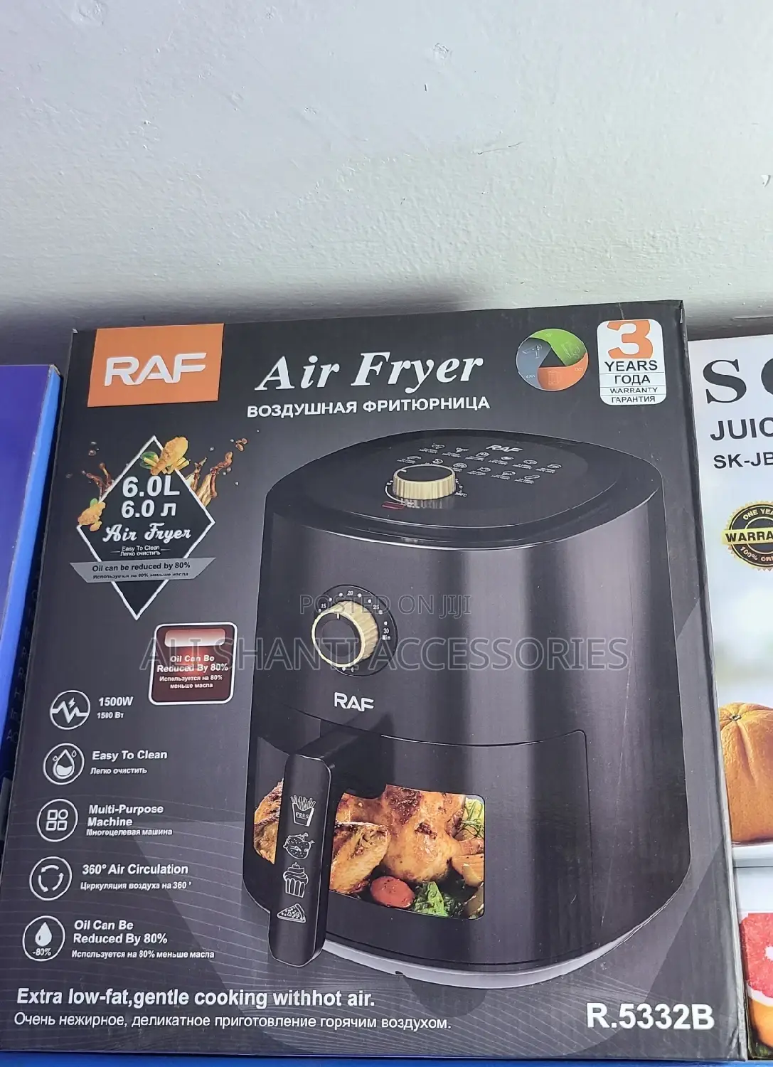 Raf Air Fryer, Air Fryer, 6L Air Fryer, Air Fryer Raf,