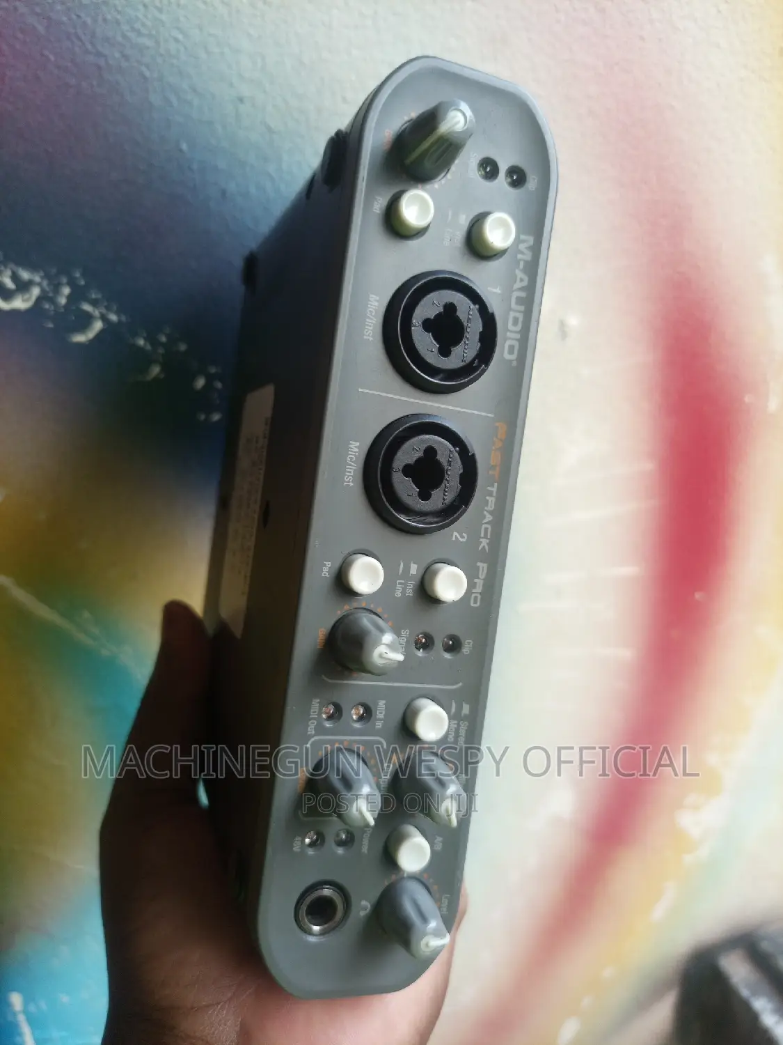M Audio Fast Track Sound Card
