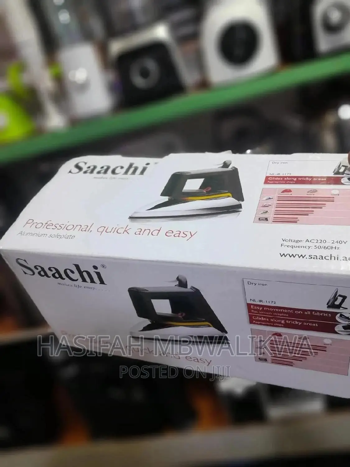 Saachi Dry Flat Iron
