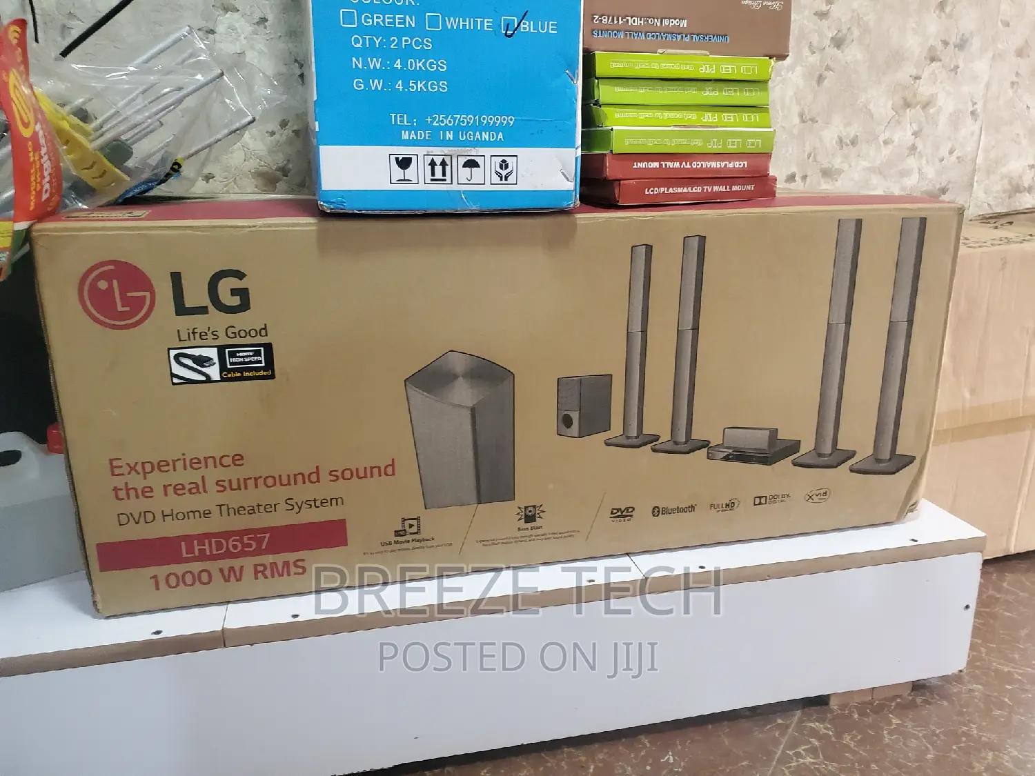 It's Lg DVD Home Theater