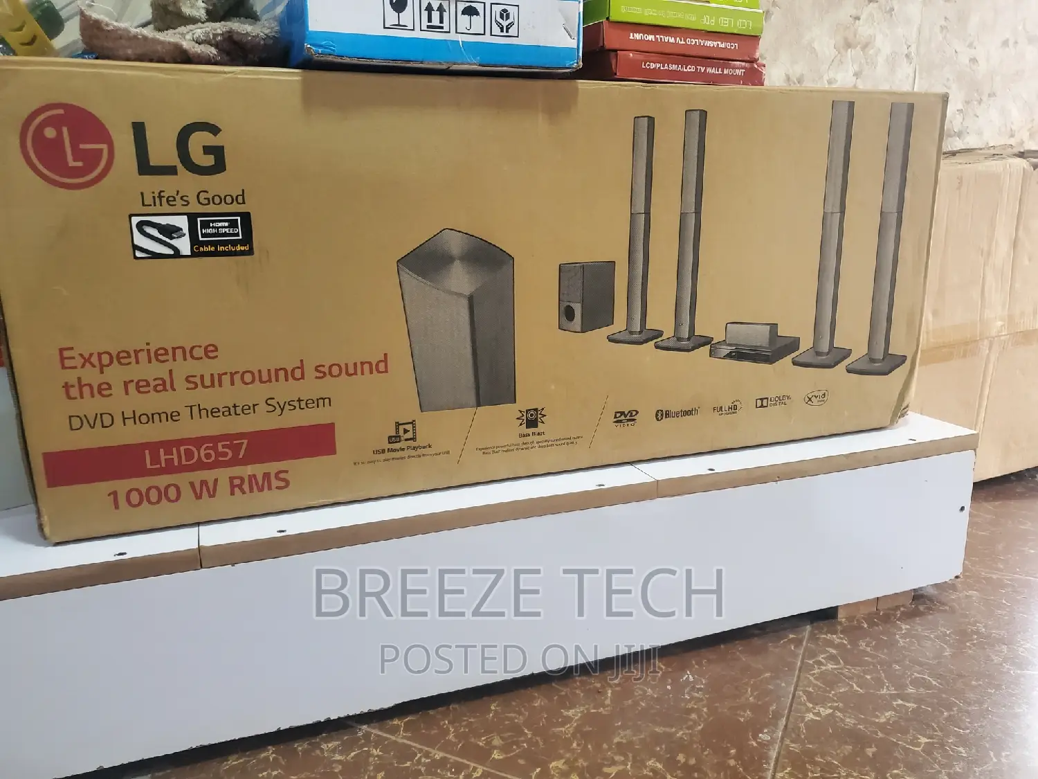 It's Lg DVD Home Theater
