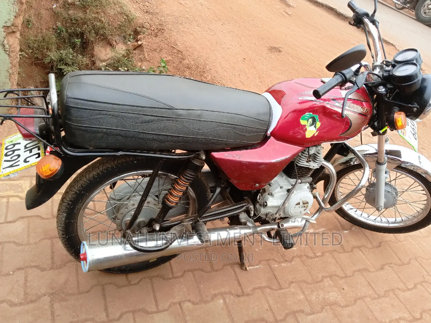 Bajaj Boxer 2023 Red