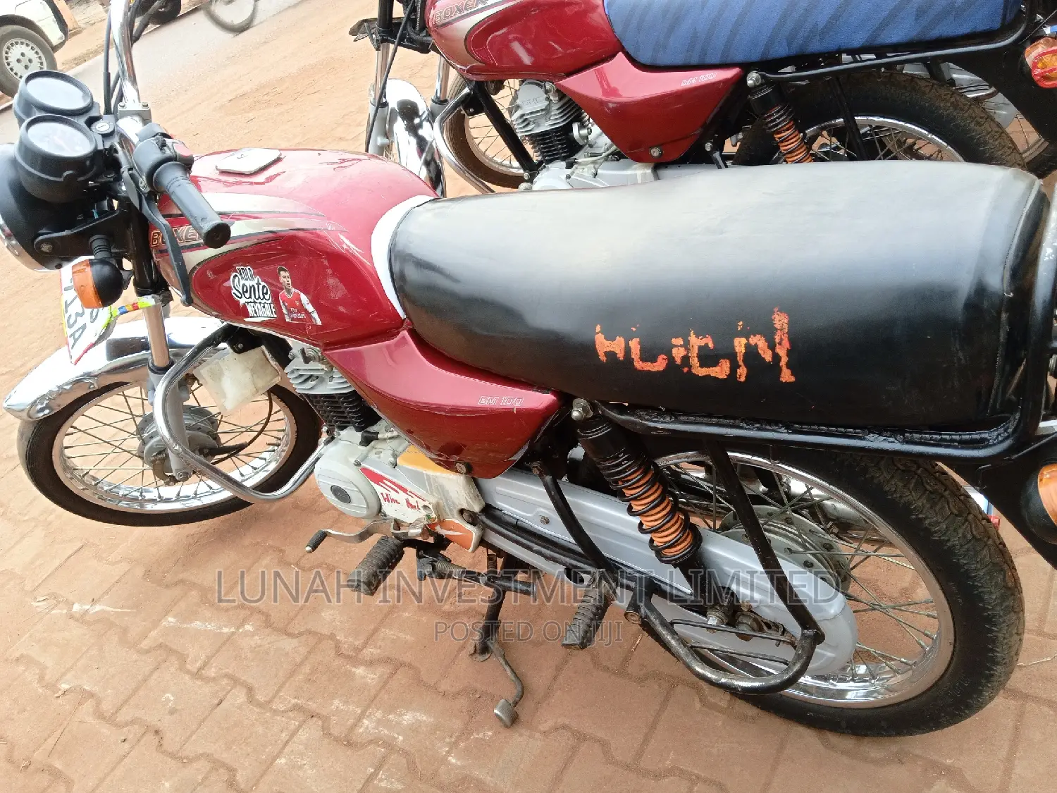 New Bajaj Boxer 2022 Red