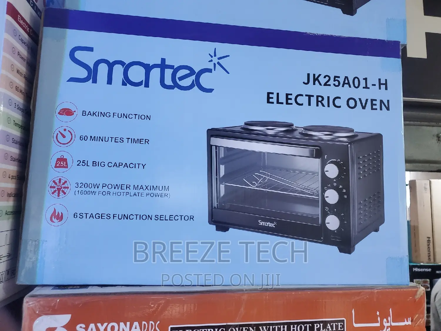 Smartec Electric Oven 25 LTRS