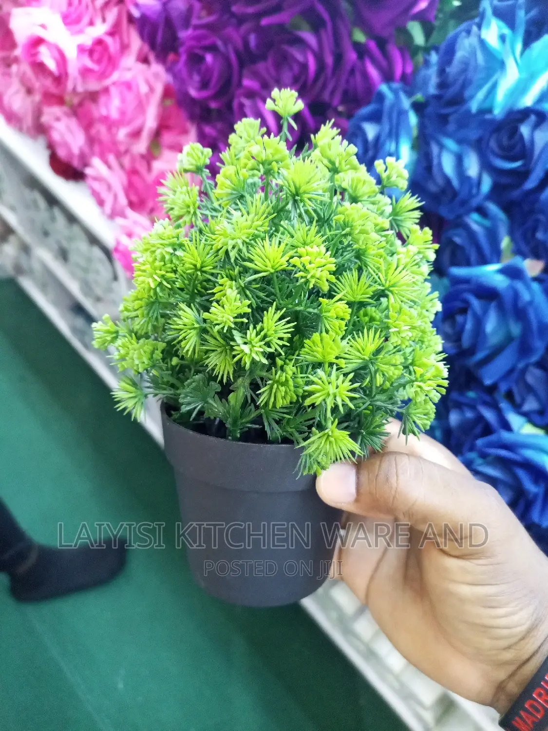 Artificial Table or Steps Decorative Flowers