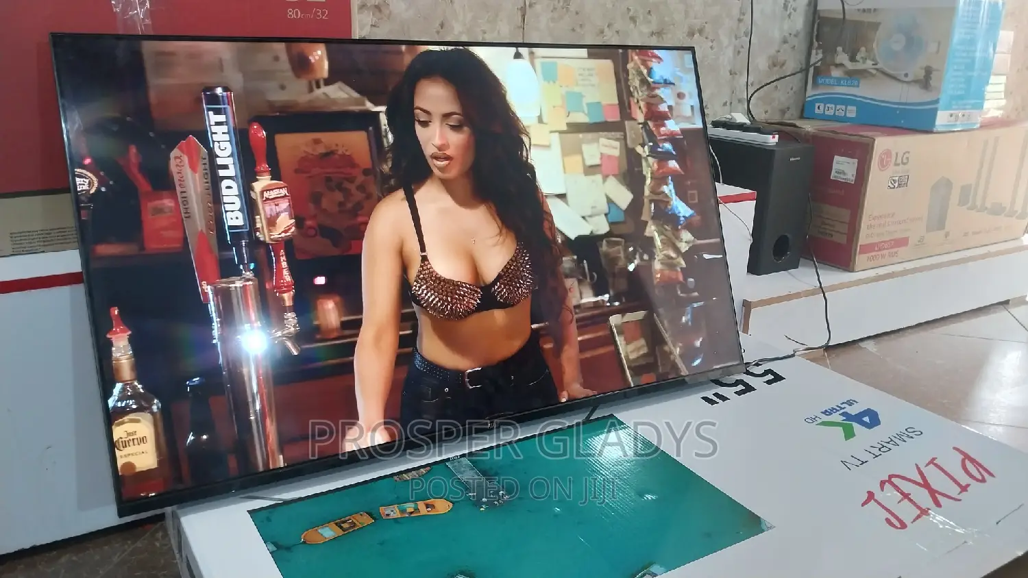 Pixel 55 Smart Digital Flat Screen Flameless.