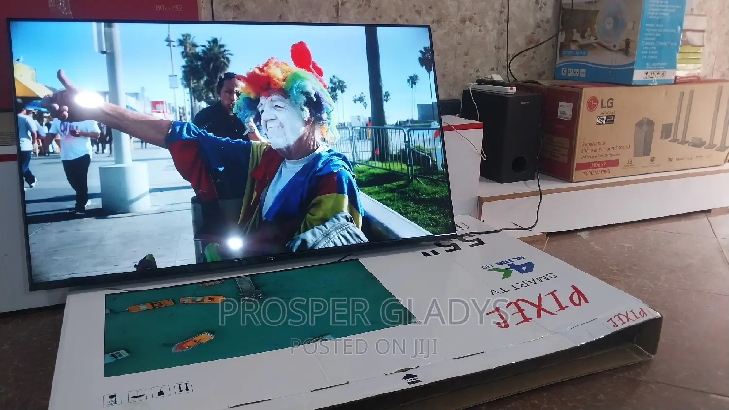 Pixel 55 Smart Digital Flat Screen Flameless.