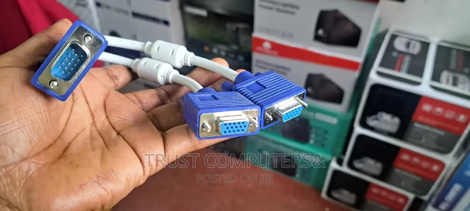 Double Vga Cable(Vga Splitter Cable)