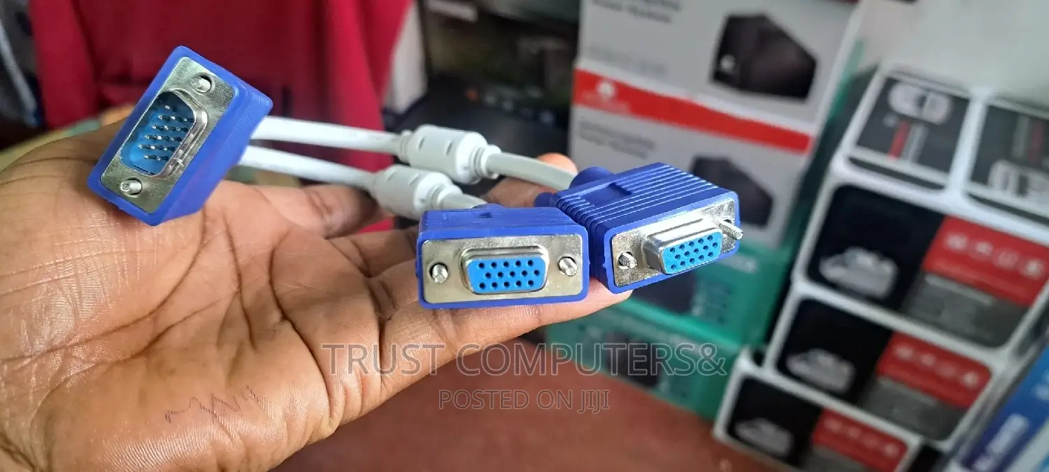 Double Vga Cable(Vga Splitter Cable)