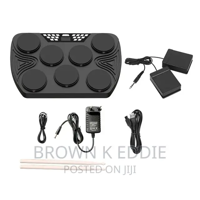Electronic Drum Set 7 Speed Desktop Drum