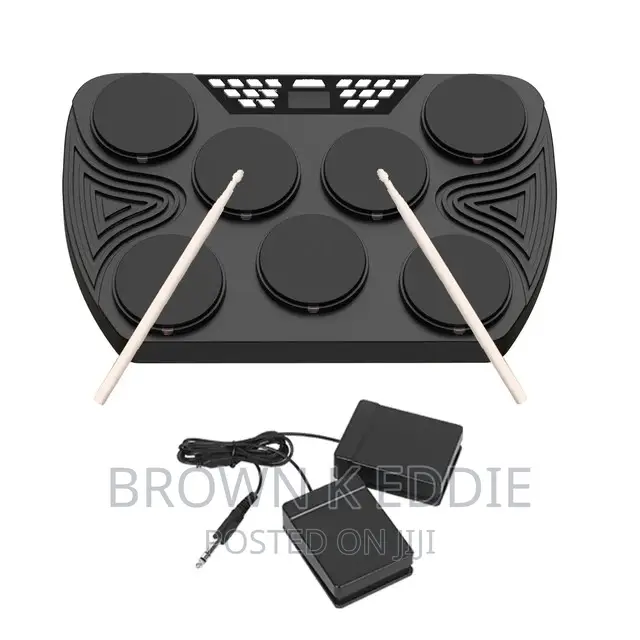 Electronic Drum Set 7 Speed Desktop Drum