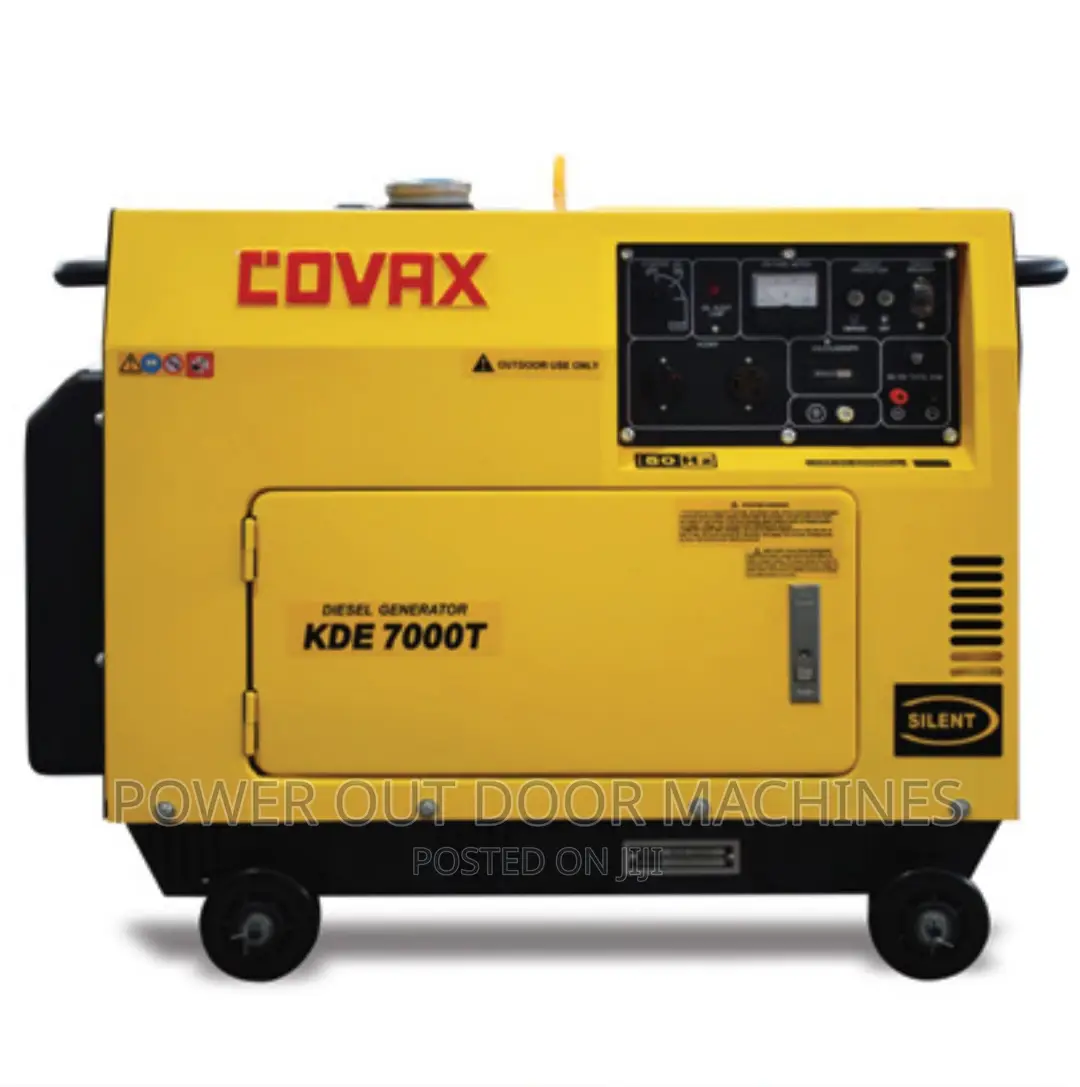 Covax / Kipor Silent Diesel 7 Kva Generator