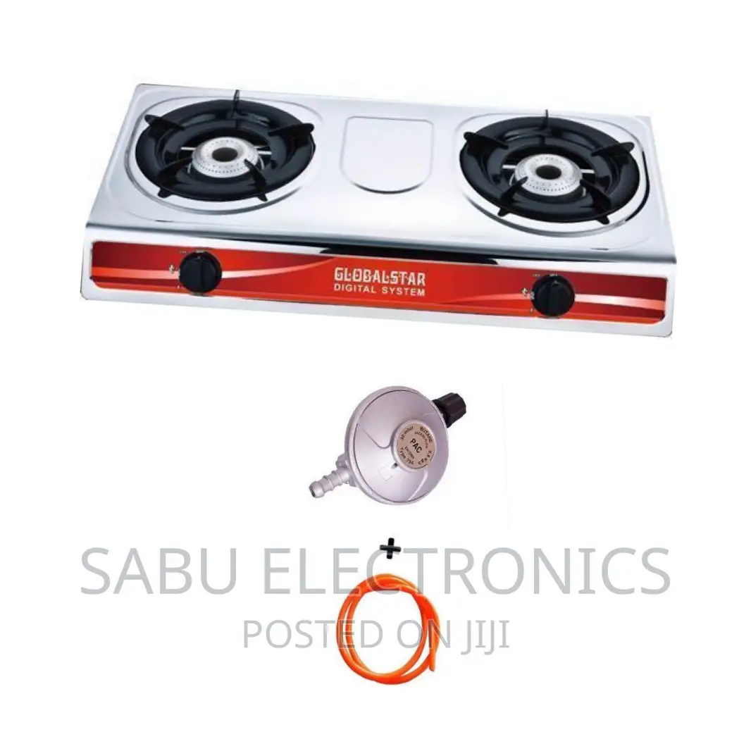 Pack of Gas Stove+ Regulator +Pipe for 6kg Cylinder