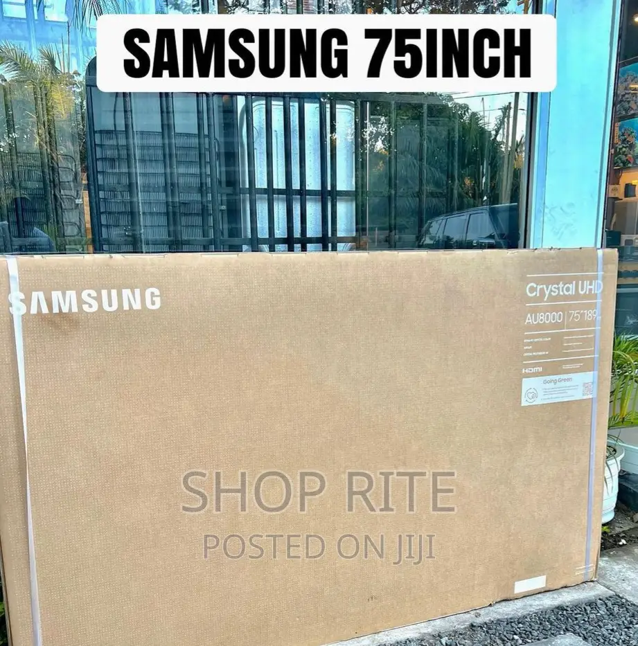 Samsung 75inches Smart Crystal Uhd TVS