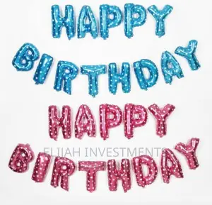 17” Happy Birthday Foil Balloons