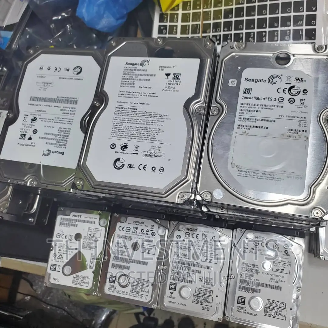 1TB Laptop Hard Disk.