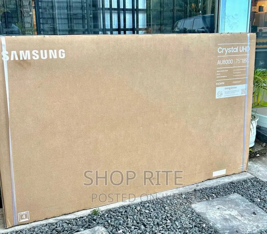 Samsung 75inches Crystal Uhd Smart TVS